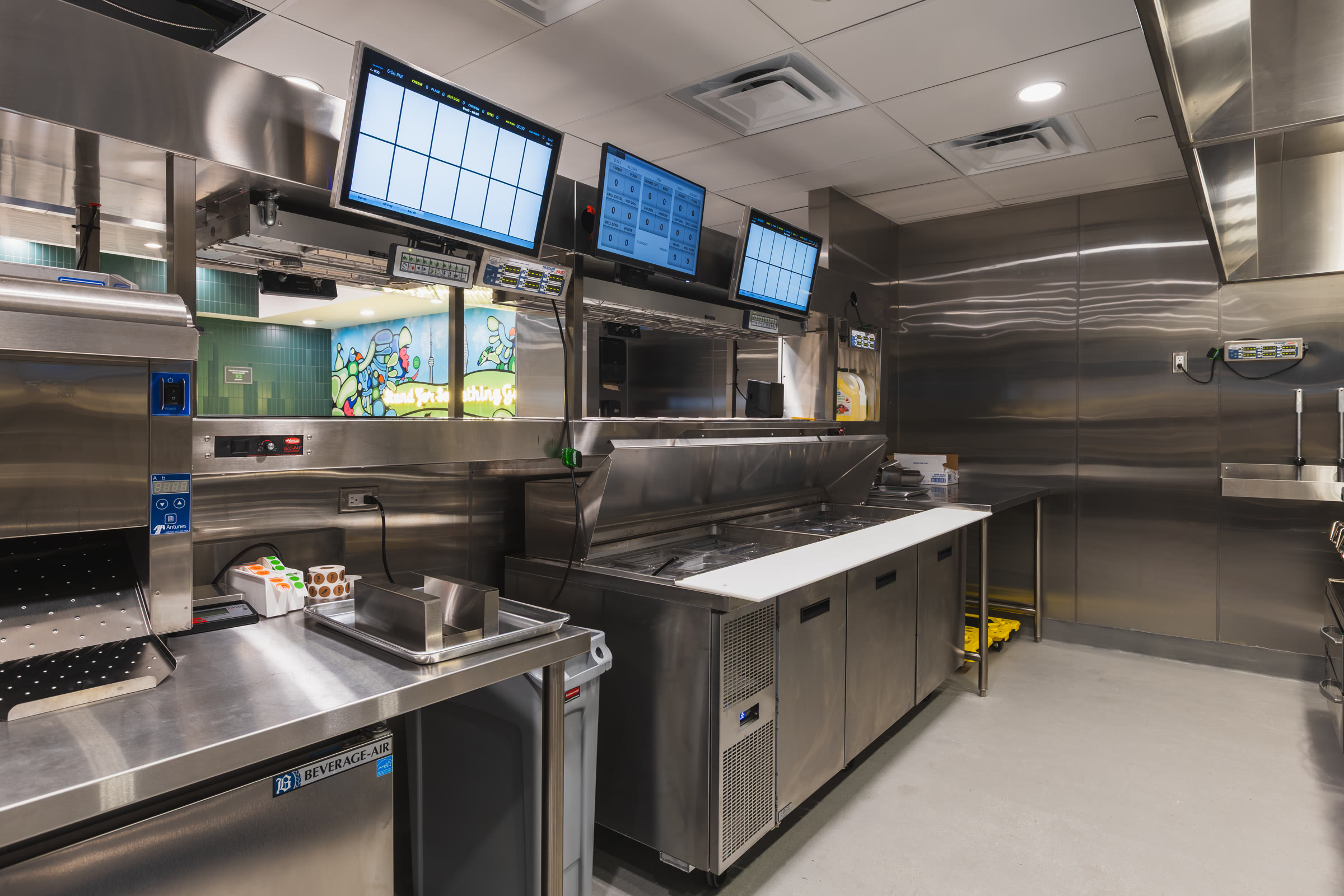 Shake Shack Square One stainless kitchen equipment line