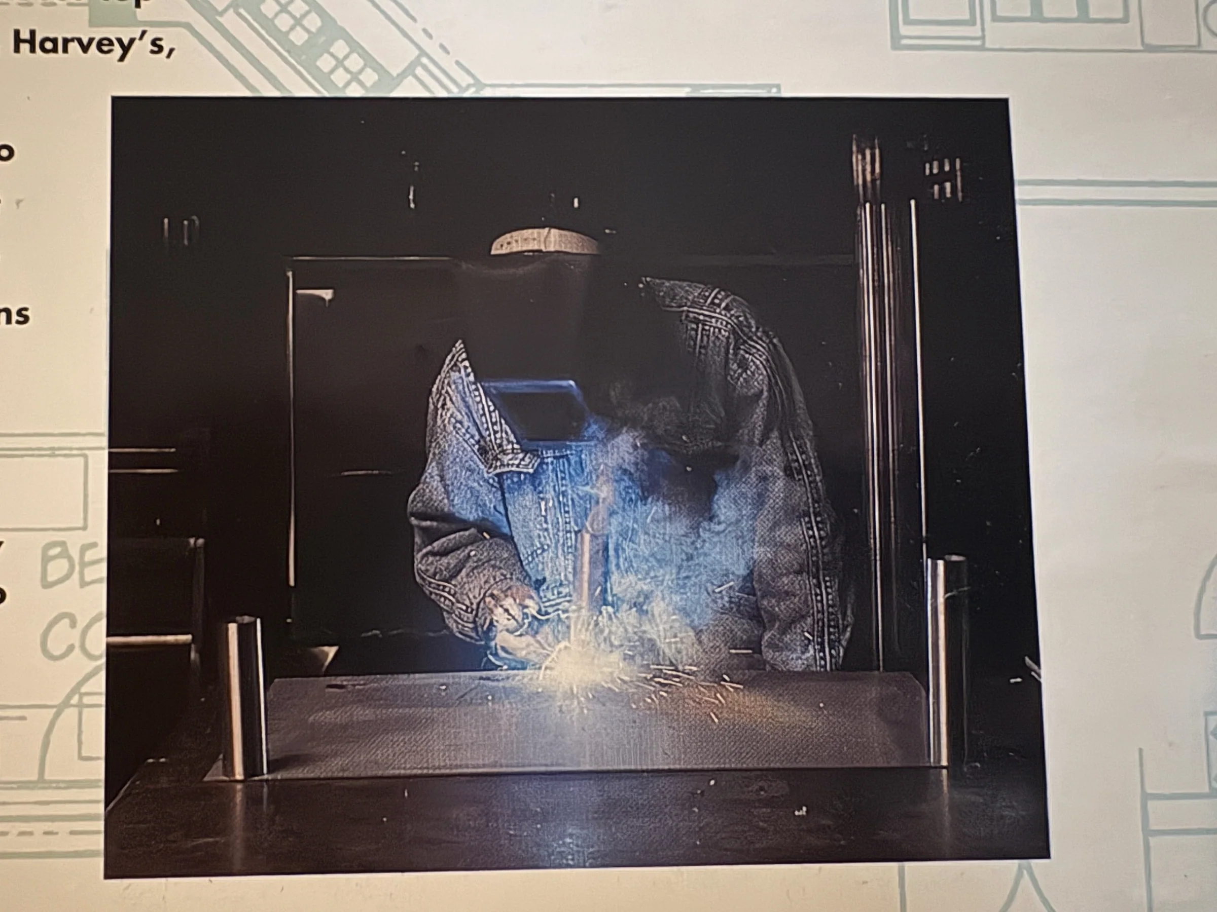 In-house stainless fabrication — TIG welding